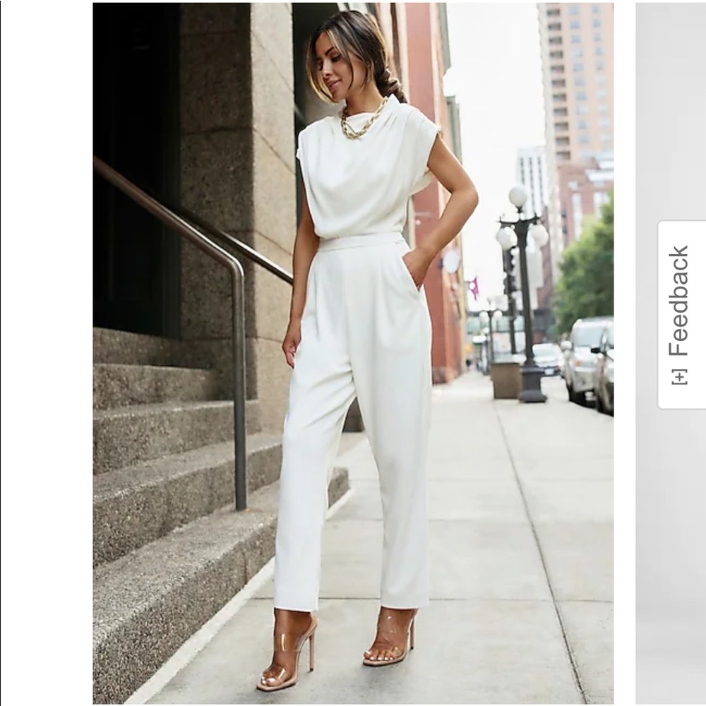 Express Draped Jumpsuit